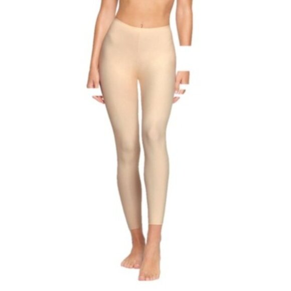 SKIMS Small Foundations Legging High Waist Sand Cream NWT $58 - Picture 5 of 5